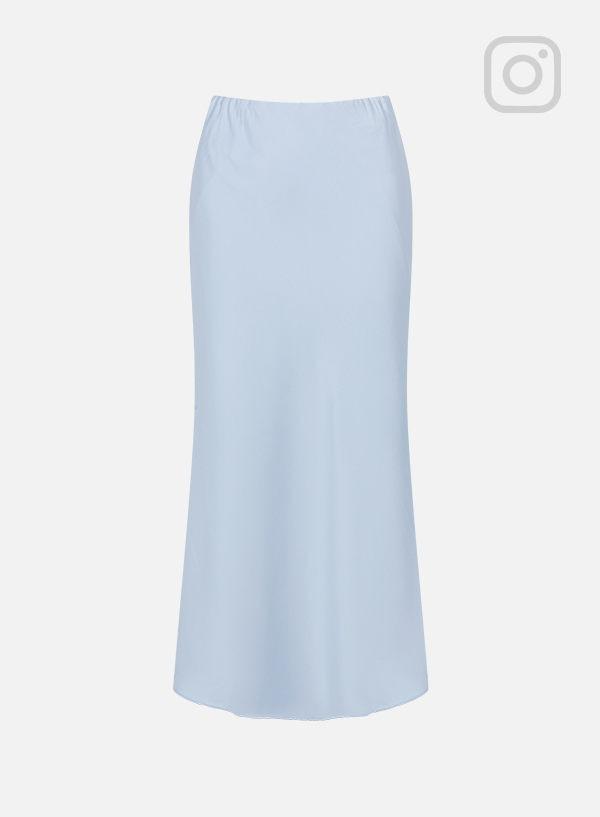 Satin Banding Mermaid Skirt