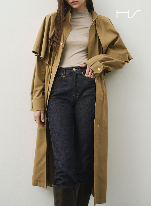 cape Trench Coat