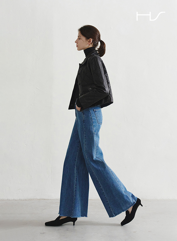 Vegetable quilting lambskin Jacket