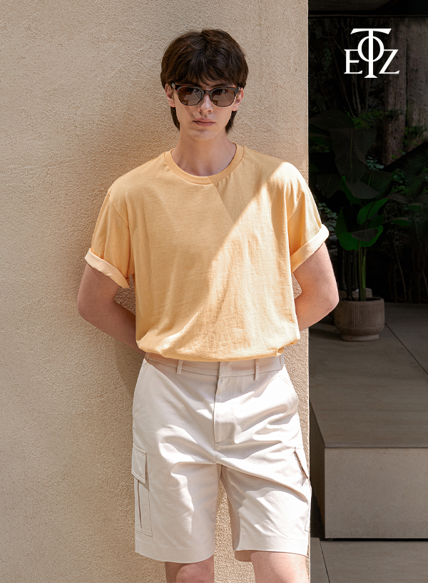 Pigment Raund neck T-shirt