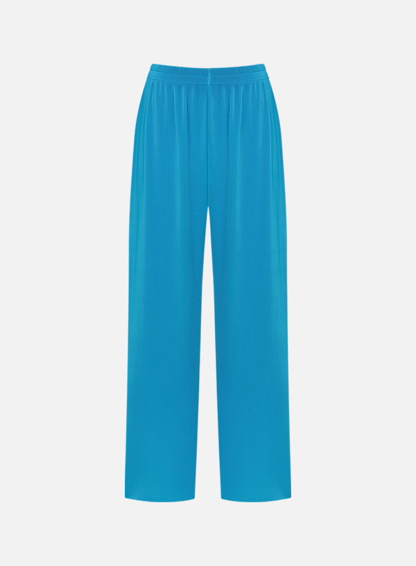 Summer Pleats Banding Pants