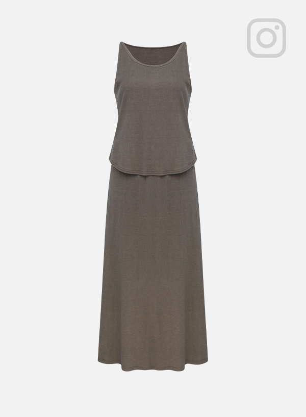 Basic Sleeveless Two-Piece
