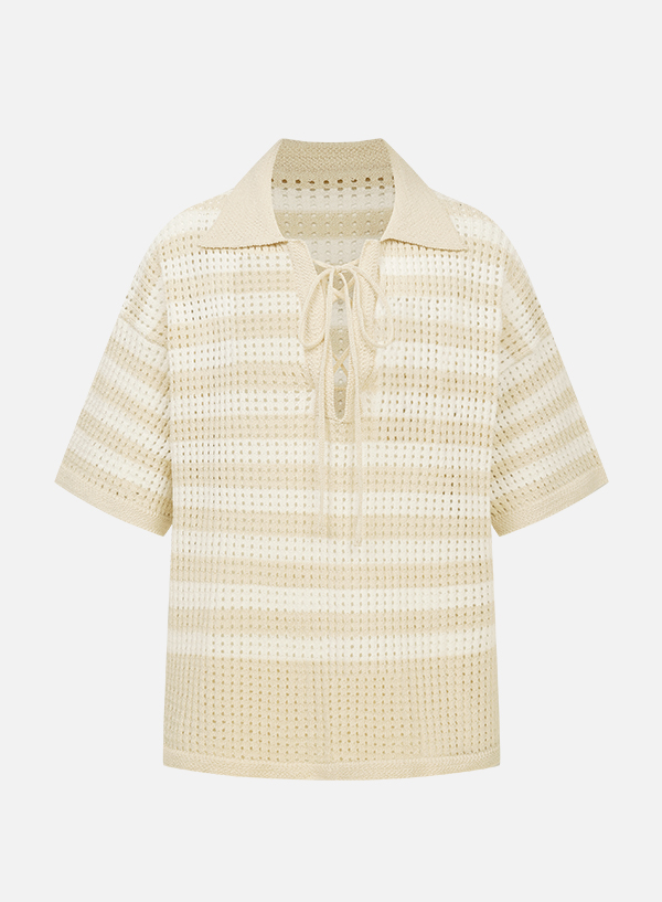 Crochet Stripe Knit