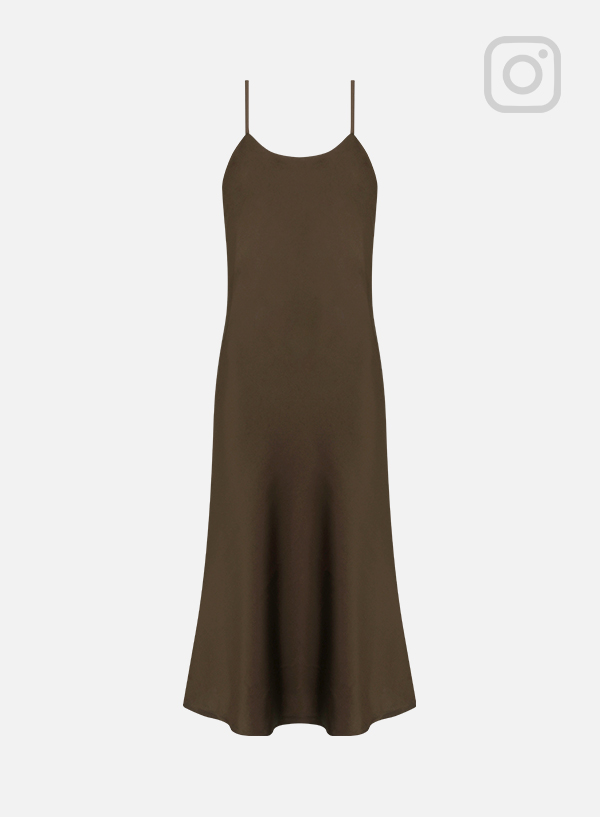 Satin Sleeveless One Piece
