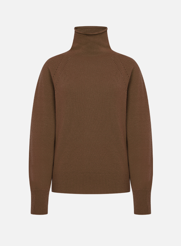 Superfine Wool Highneck Knit