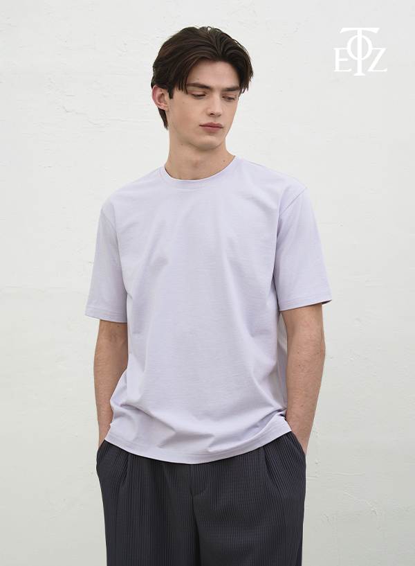 Round Cotton Short-sleeve T-shirt ver.2