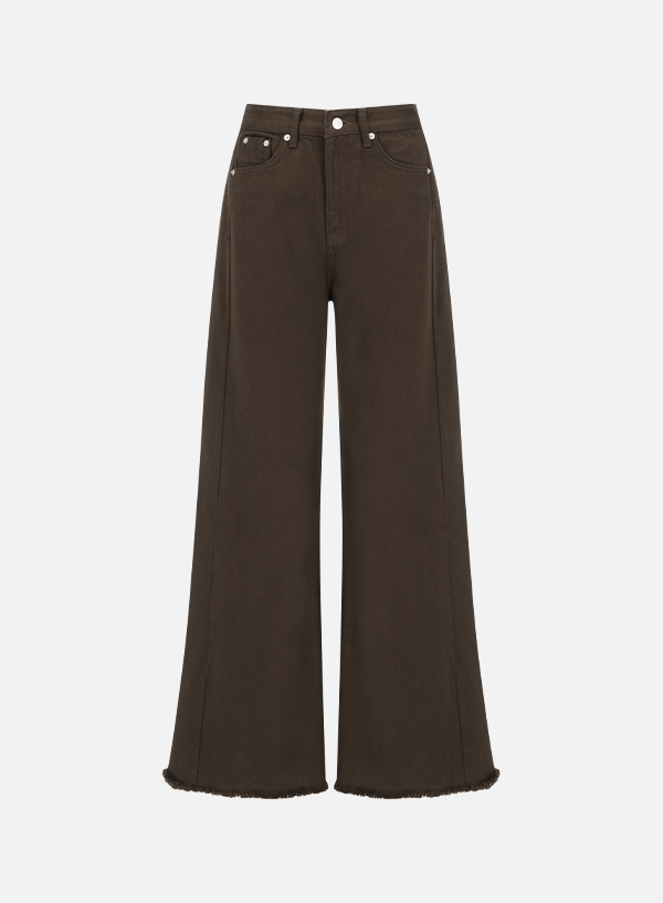 Vintage Cutting Denim Pants