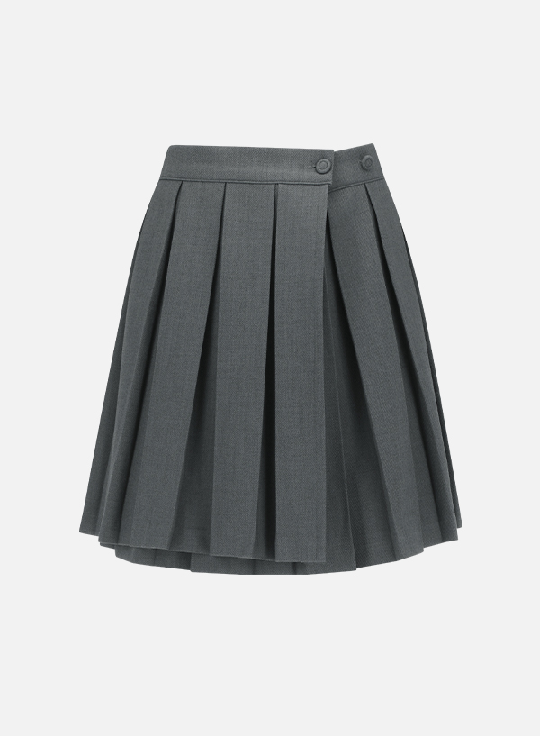 Modern Wrap Mini Skirt