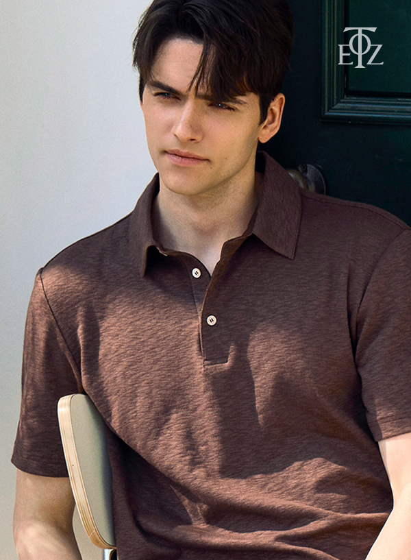 Slub Polo Shirt